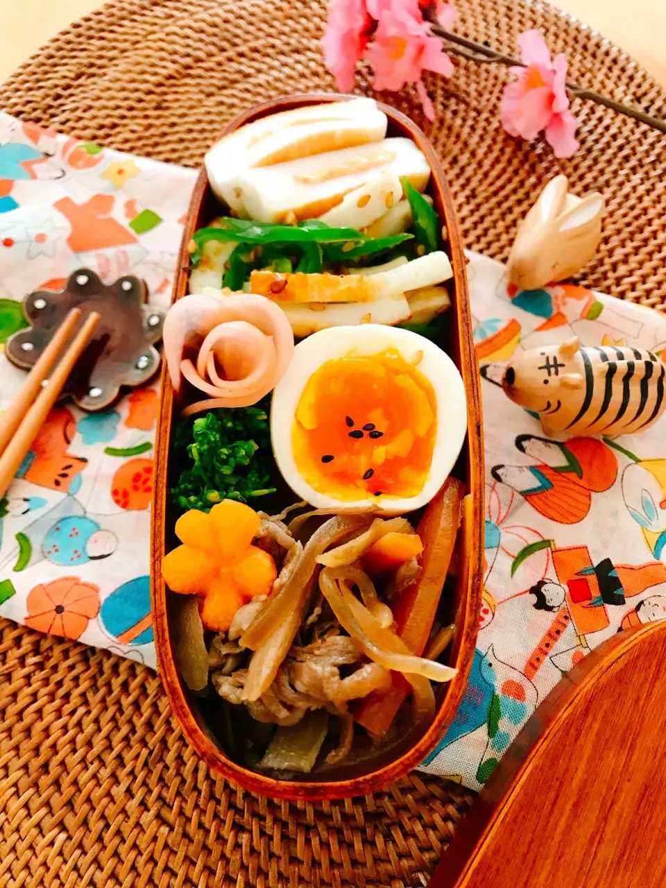 子どものお弁当🌸初曲げわっぱ|yukikiさん