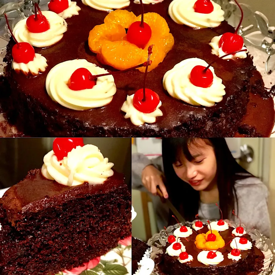 Bday grl request#mommys chocolate cake|Babyluv Cabrera Ocampoさん