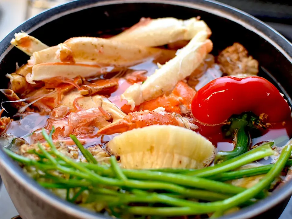 #ベジブロス #蟹の殻|dra-kichiさん