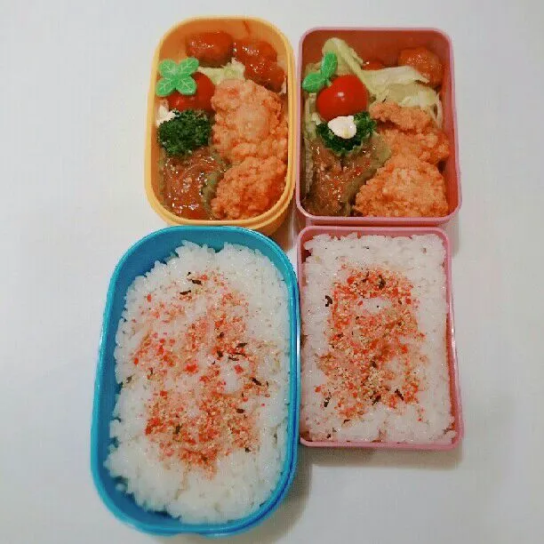 3/14(水)の二人弁当🍱|ふみぃさん