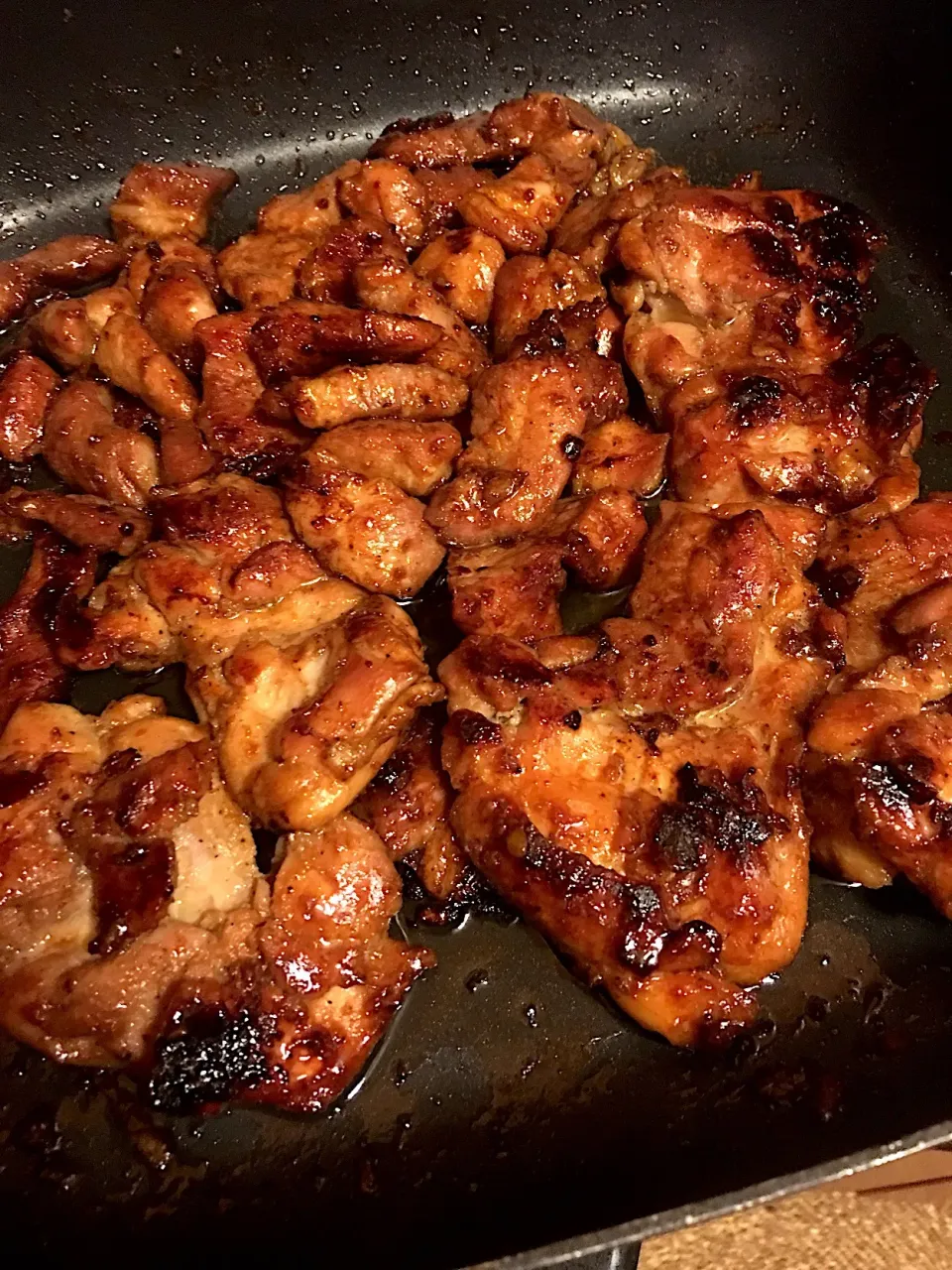 Skillet Chicken & Pork BBQ #skilletbbq  #bbq #chickenandporkbbq|🌺IAnneさん