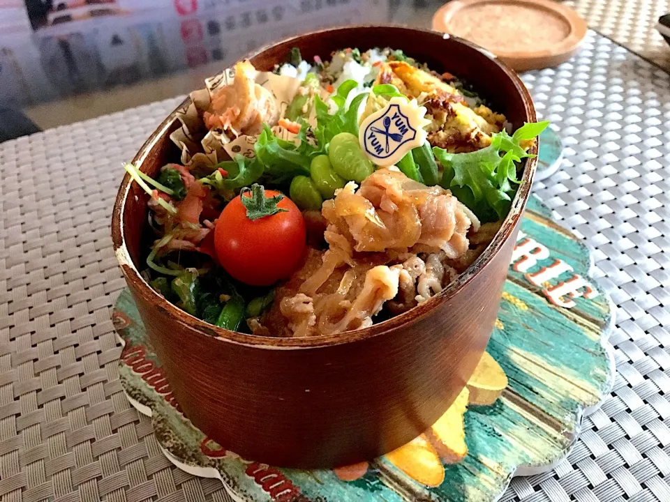 今日のお弁当( ･∀･)ﾉｼ|あっきさん