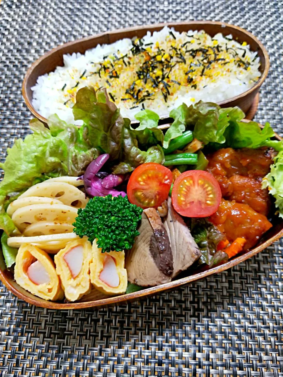 Snapdishの料理写真:今日のお弁当🍱　酢豚🐷🐷〰❤|クッキングオヤジさん