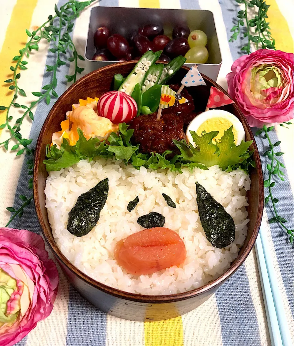 Snapdishの料理写真:たらこ唇💋スヌーピー弁当(*´∀｀*)|uma umatacoさん