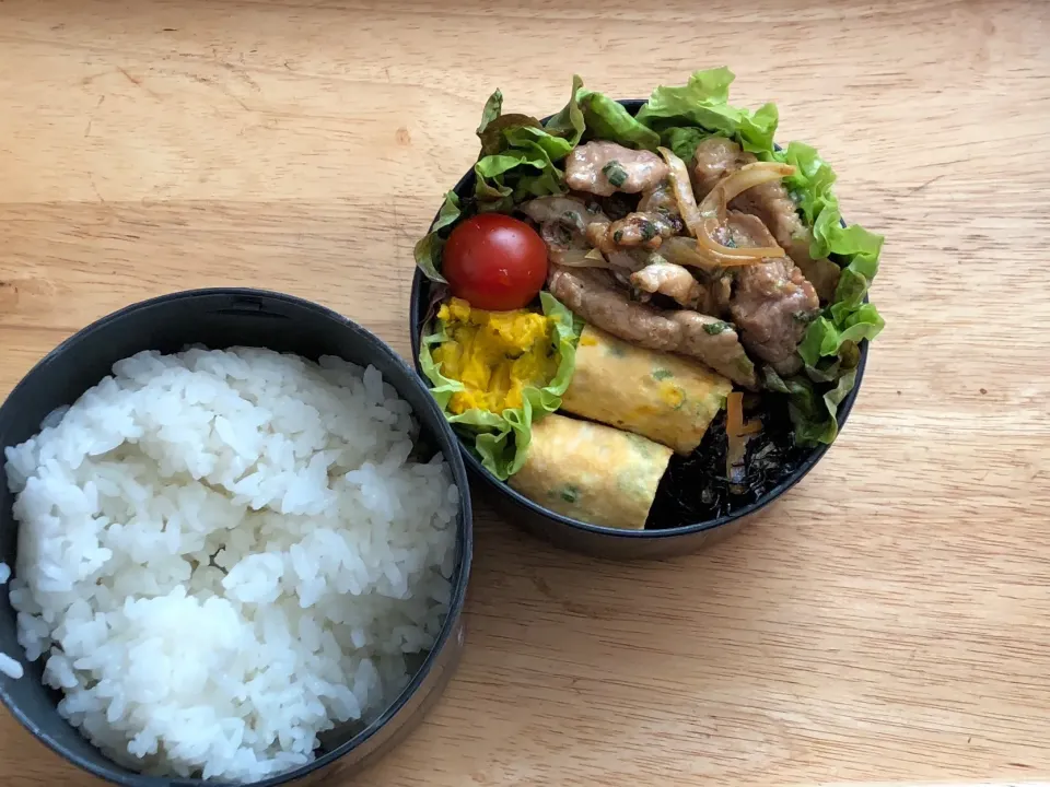 豚のマヨポン焼き 弁当|弁当 備忘録さん