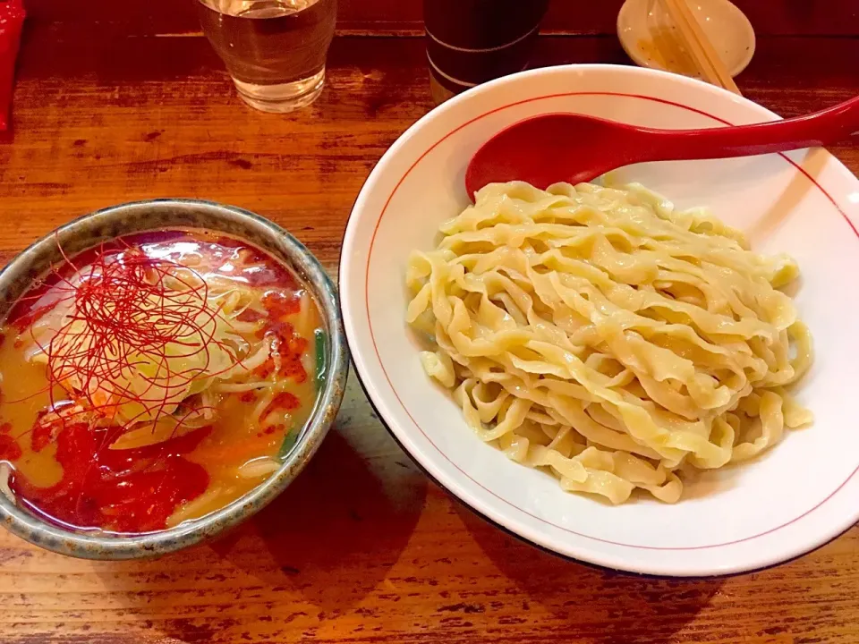 辛味噌つけ麺 大(辛さ控えめ)
@東京味噌らーめん鶉|morimi32さん