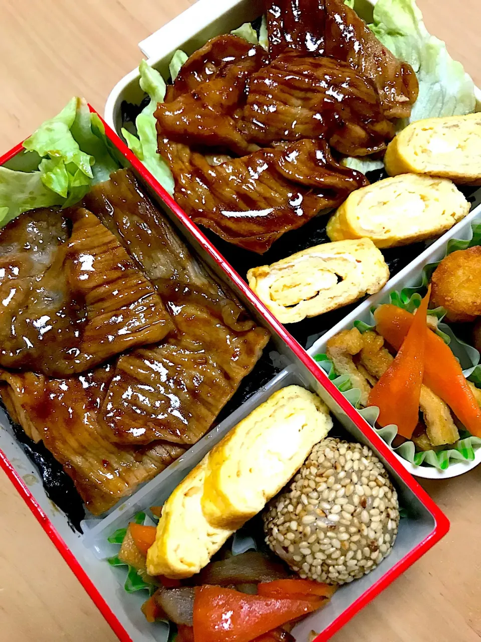 JKとJCの焼肉弁当|mamacatさん