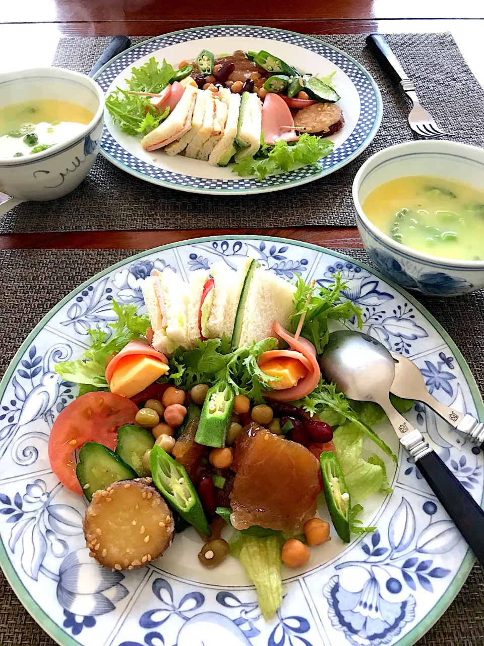 おうちランチは残り物ワンプレート|シュトママさん