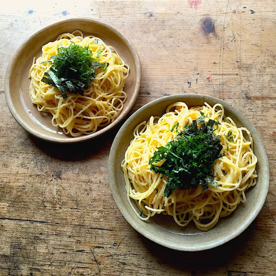 Snapdishの料理写真:春休みの昼ごはん‼︎ 14 March
 #春休み  #お昼ごはん  #昼ごはん  #ランチ  #lunch  #パスタ  #タラコパスタ  #タラコスパゲッティー  #ふたりごはん  #ふたりぐらし|Yoshinobu Nakagawaさん