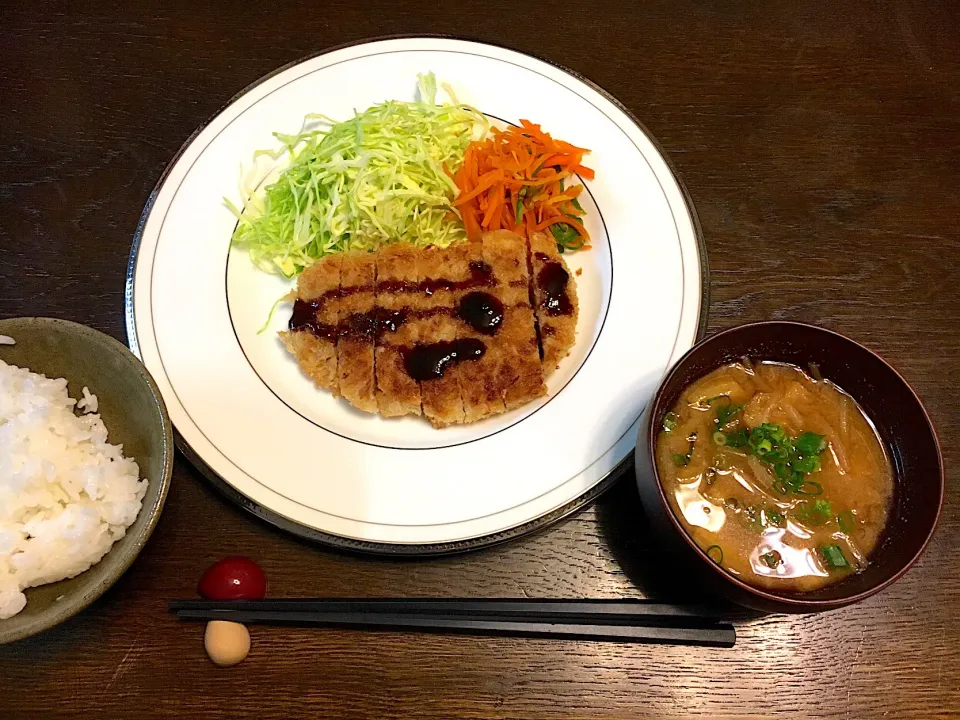 トンカツ定食🐷|カドラさん