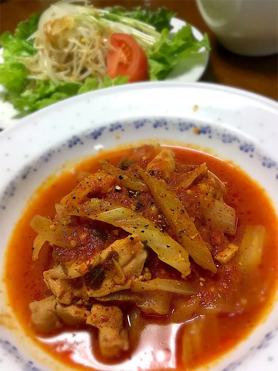 チキンとセロリのトマト煮|ojikoさん