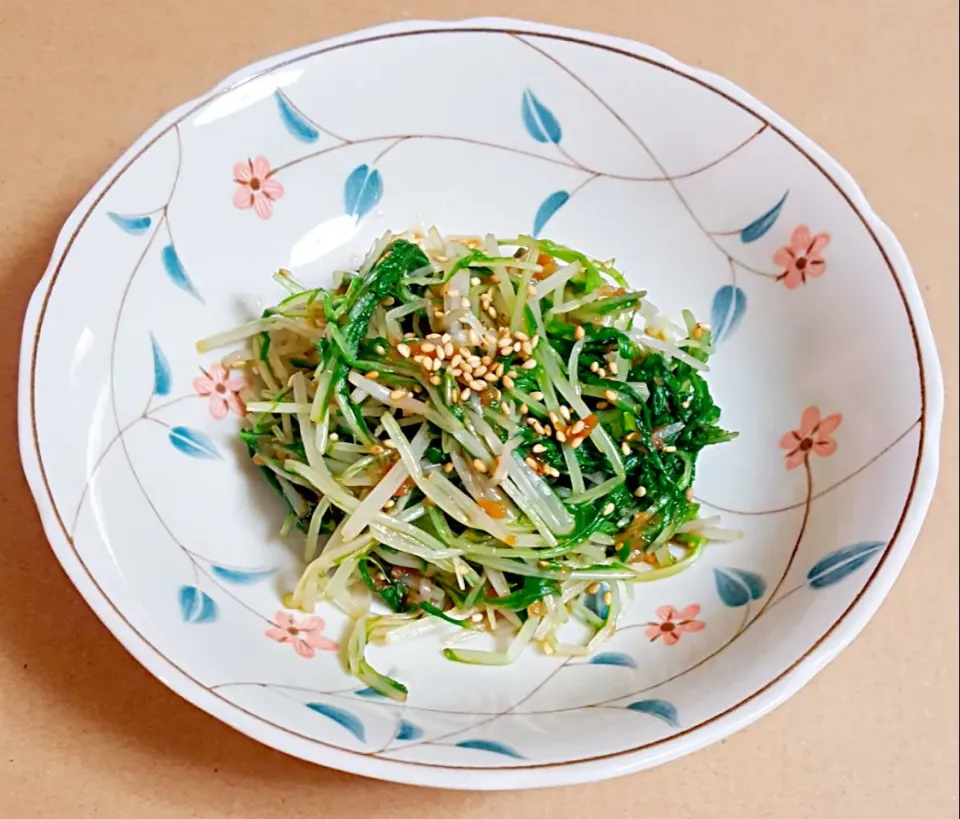 水菜のおひたし梅ごま風味|ナナさん