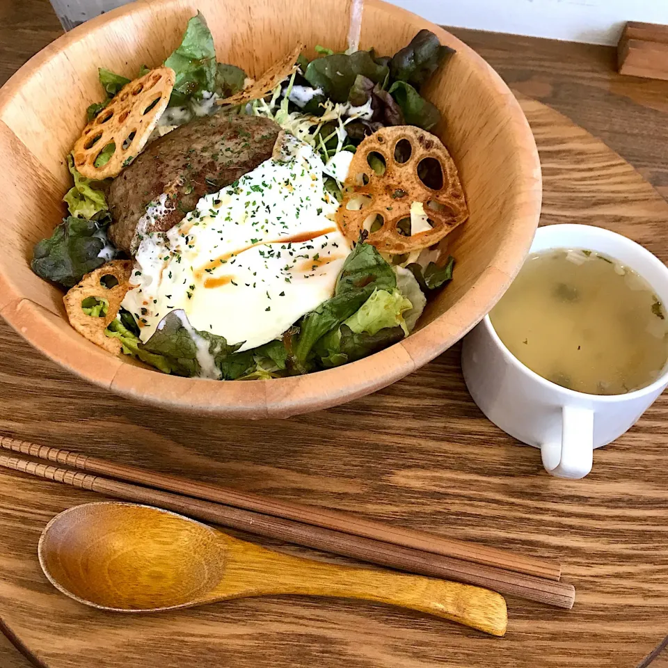 ロコモコ丼@カフェ タイム|ゼニコさん