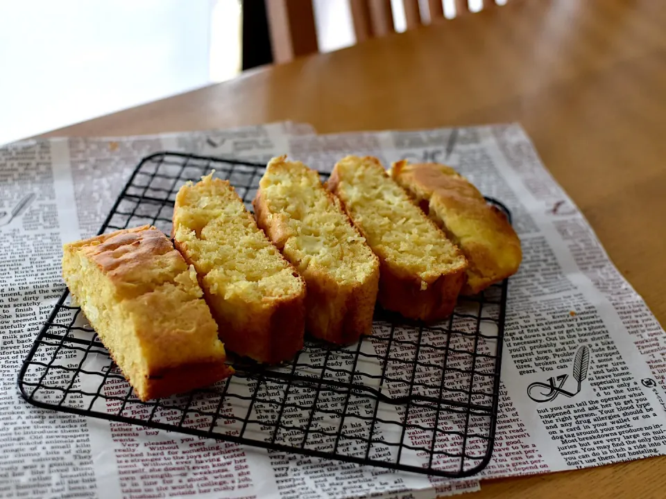 ことり*さんの料理 文旦とミルクチョコと クリームチーズのパウンドケーキ*|えいぽんさん