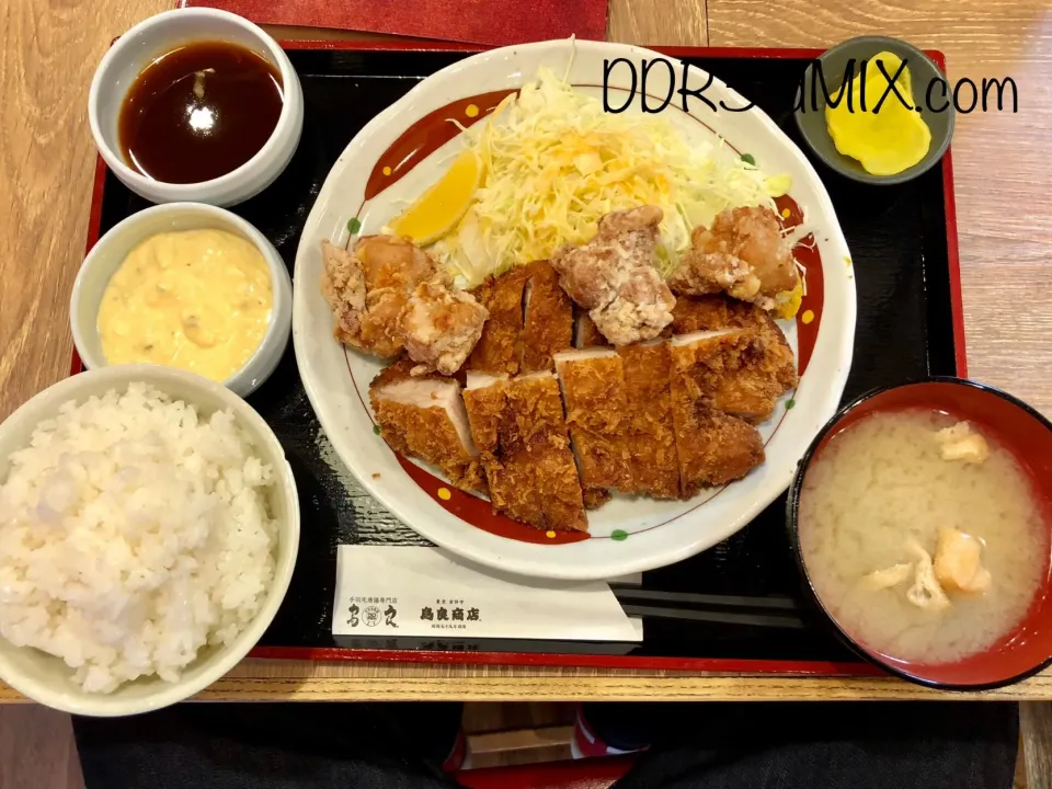 Snapdishの料理写真:鳥良商店 浅草橋駅前店 チキン・チキン定食|ddr3rdmixさん