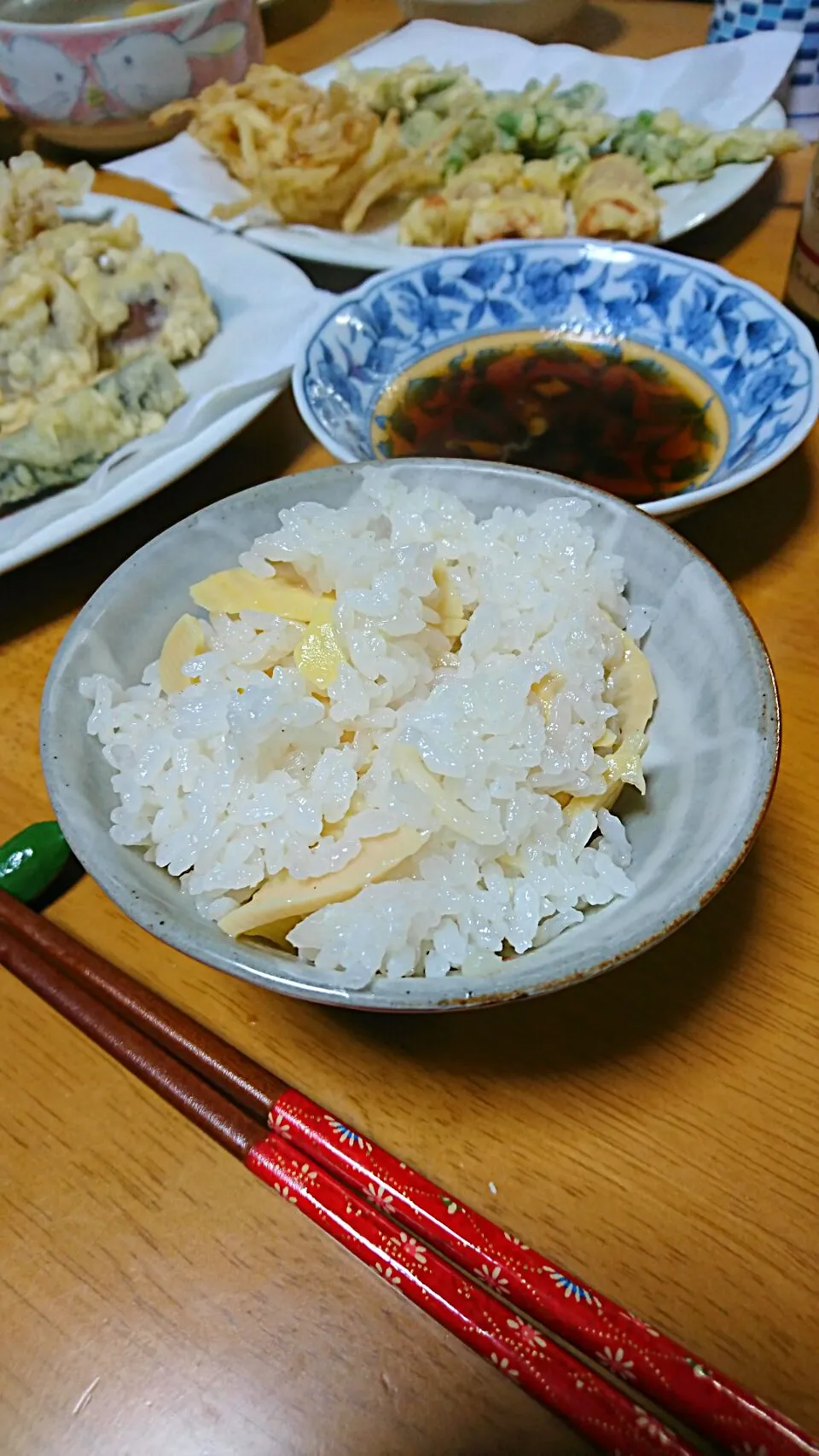 2018/3/15(木)タケノコご飯🍚|しまだ ちえこさん