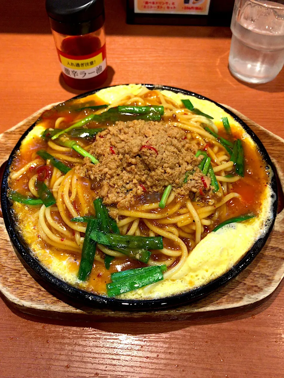 Snapdishの料理写真:鉄板  台湾あんかけスパ🍝|るみおんさん