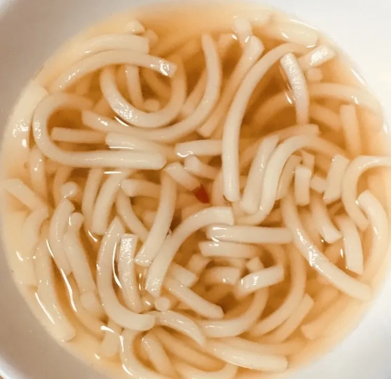 Snapdishの料理写真:母親の介護食に坦々あんかけうどんを作り一緒に食べました|chibiikeさん