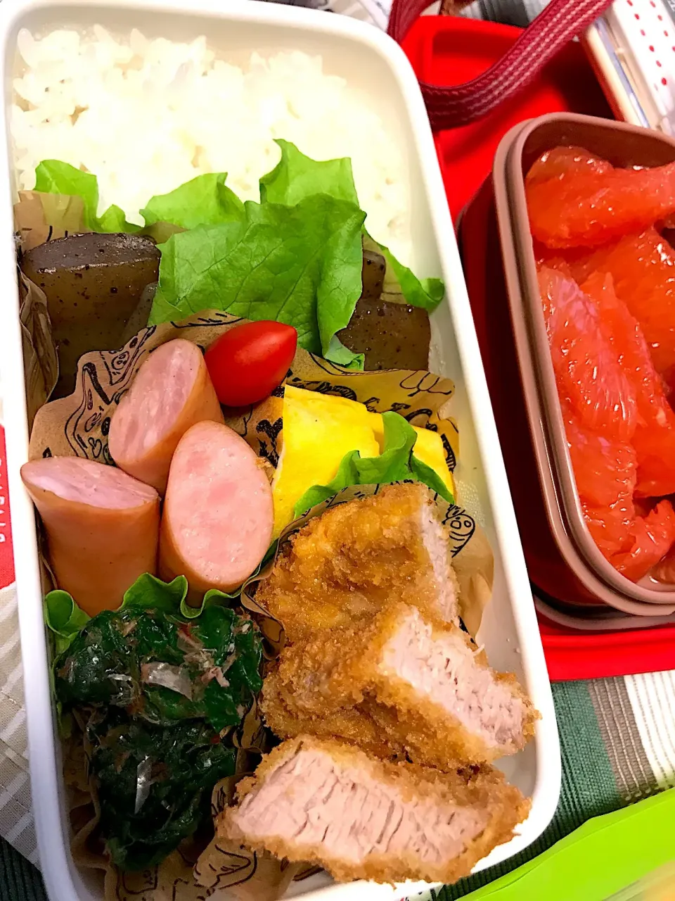 女子高校生用 ヒレカツ弁当|riorieさん