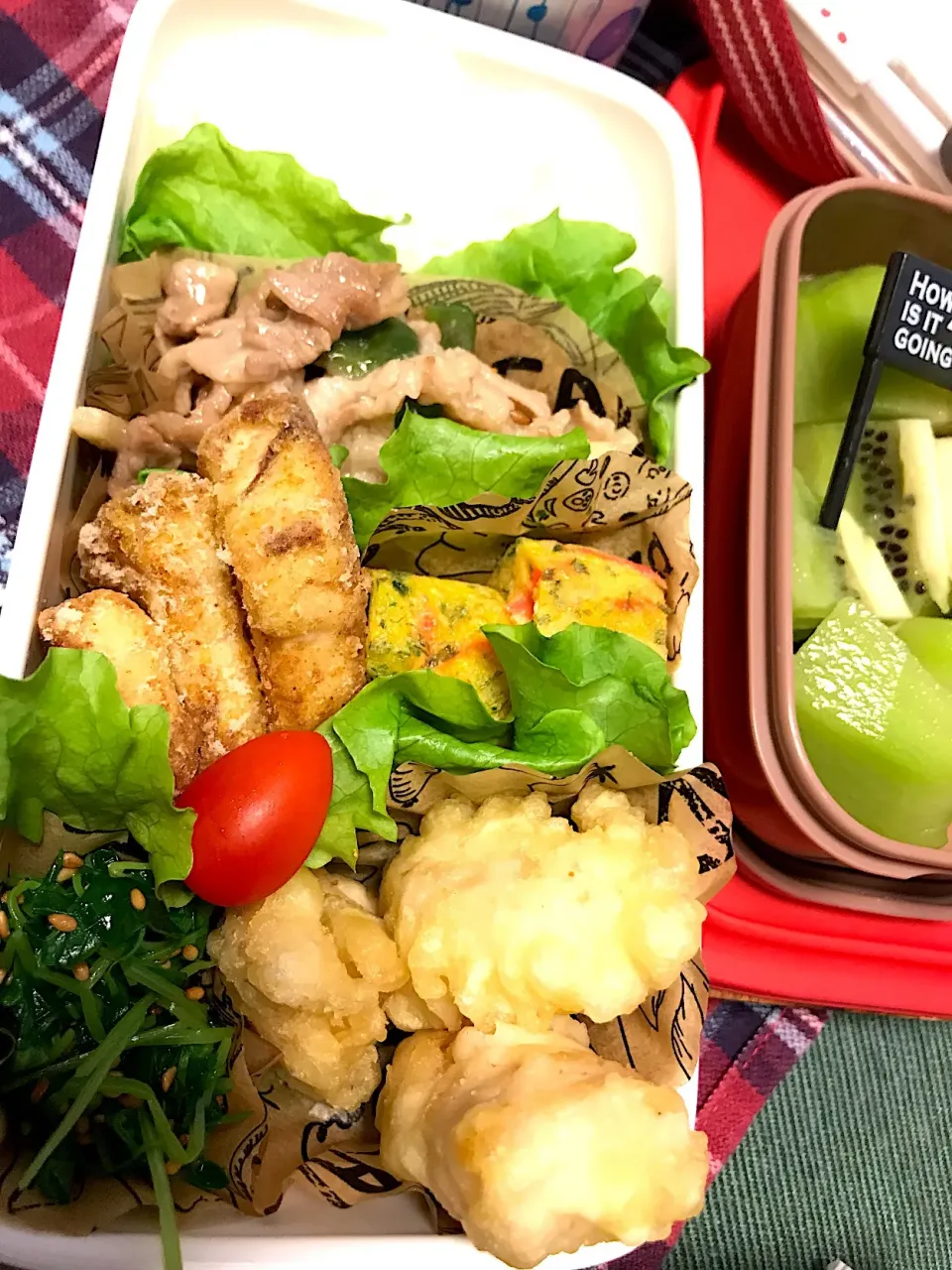 女子高校生用 鶏天弁当|riorieさん