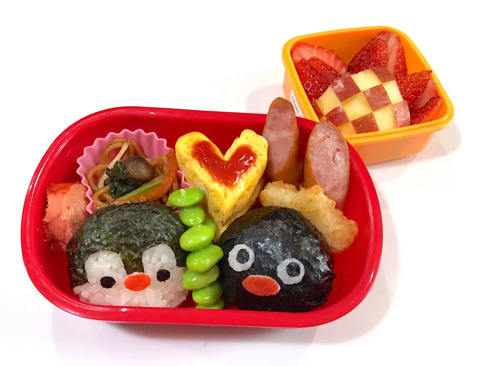 Snapdishの料理写真:今日のおチビ弁当🍙|ちゃきさん