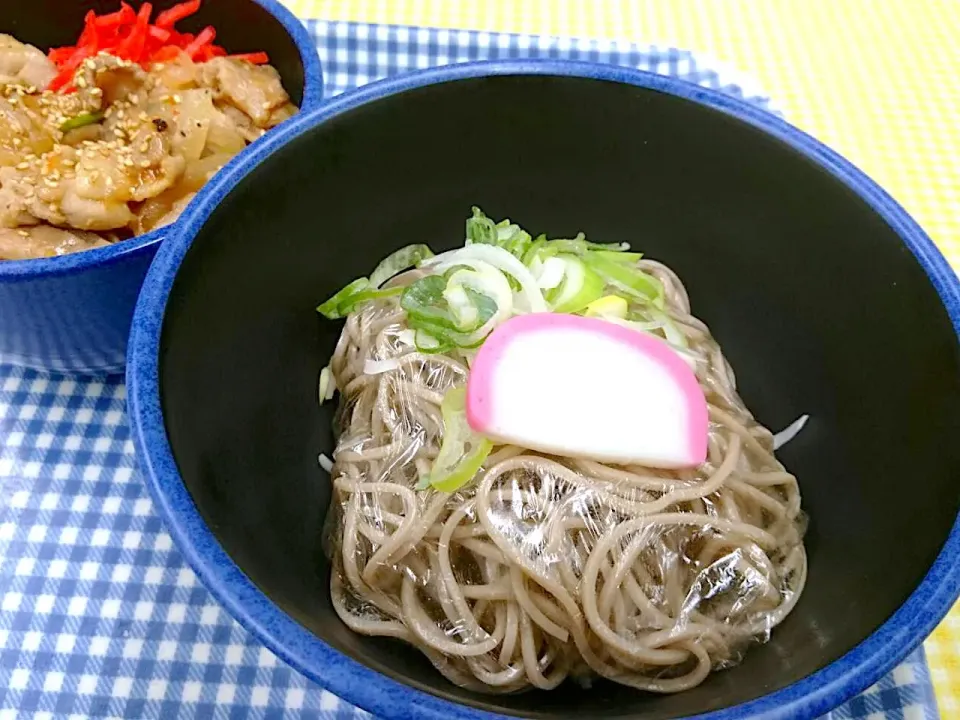 ハーフ中華焼肉丼・そばセット|nyama1さん