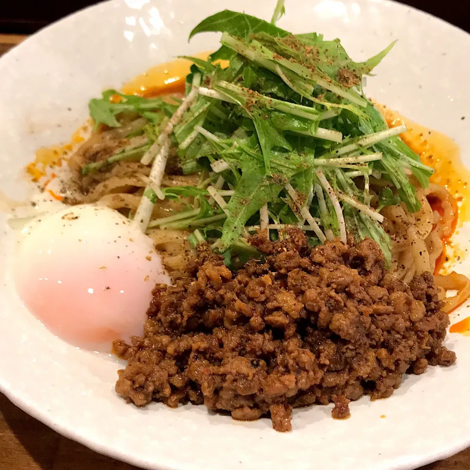 金ゴマ汁無し担々麺|山内博之さん