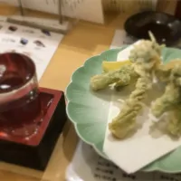 Snapdishの料理写真:酒・鮨・天麩羅|Akashakaさん