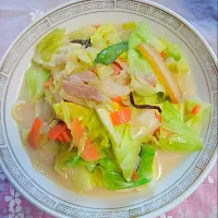 野菜もりもりチャンポン！|ほしこさん