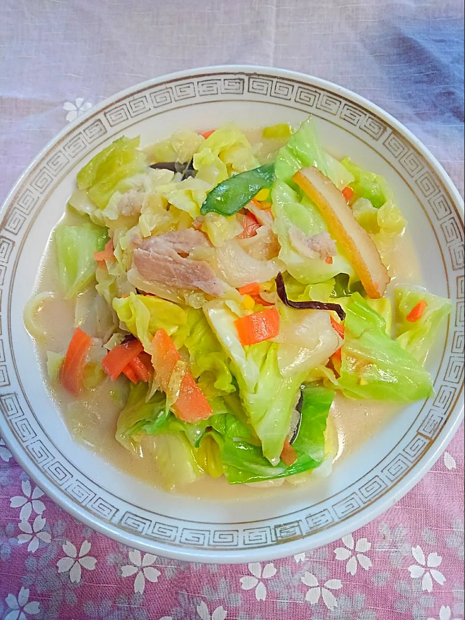 野菜もりもりチャンポン！|ほしこさん