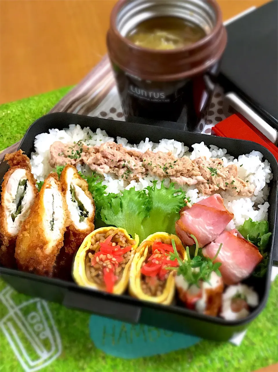 Snapdishの料理写真:旦那ちゃん弁当🎶|BooBooさん