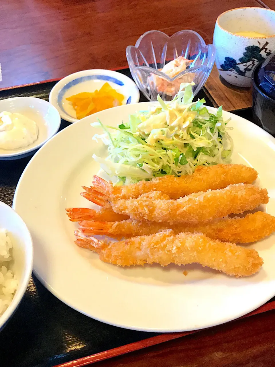 海老フライ定食🍤|ナナさん