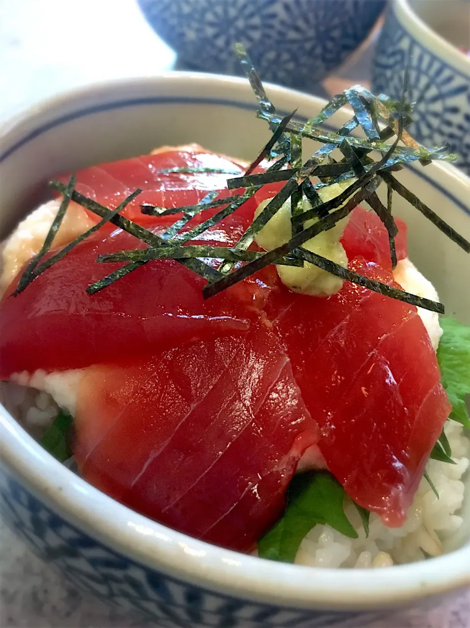 まぐろの山かけ丼✨|てんてんさん