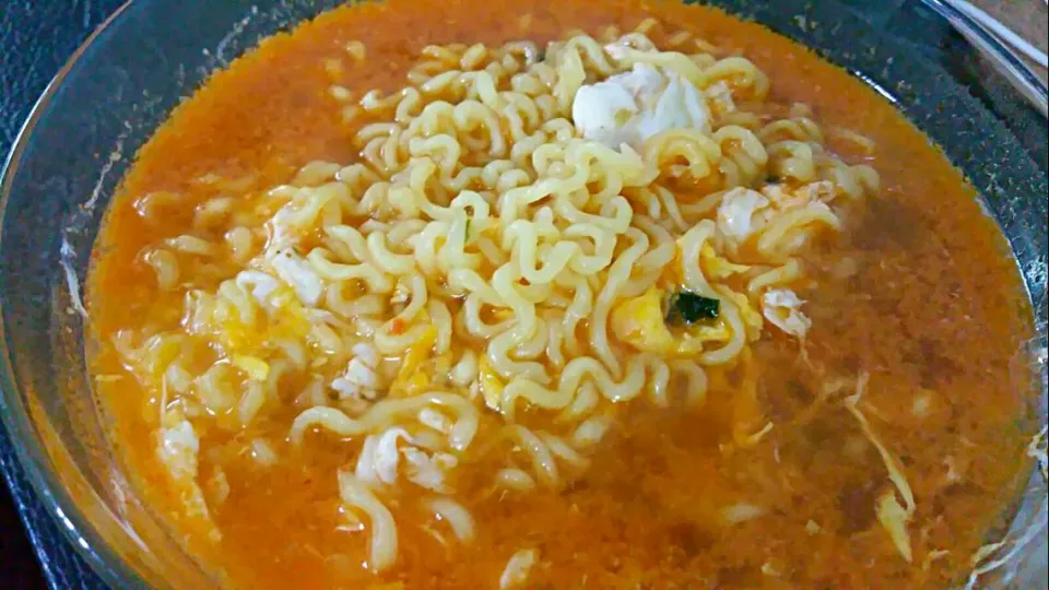 Instant Spicy Kimchi Ramen 😍👄👅💋|🌷lynnlicious🌷さん