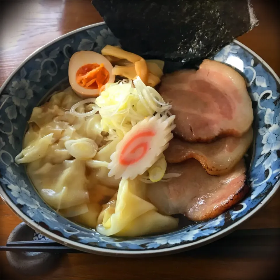 自家製叉焼のワンタン麺|kuragemarさん