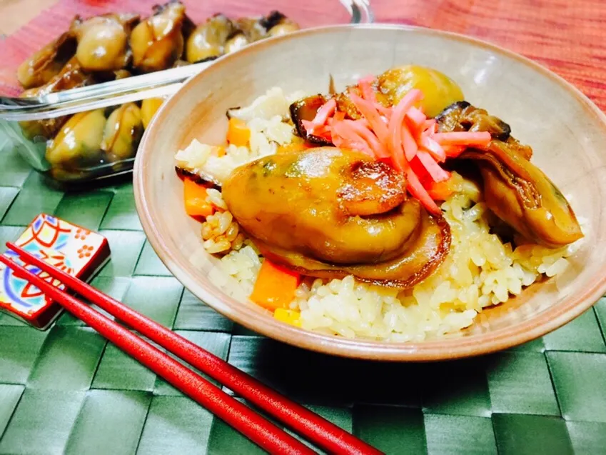 ゆっこさんの料理 昨日の牡蠣の佃煮からの炊き込みごはん♪|じゅんけさん