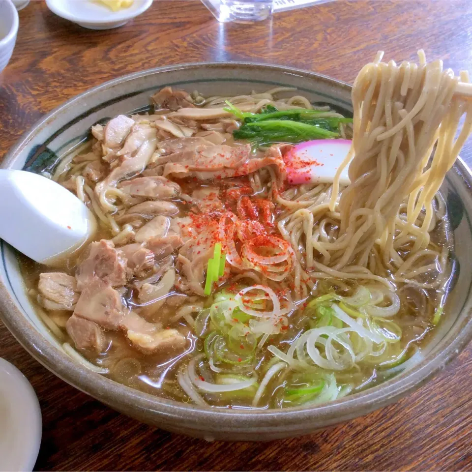 冷たい鳥肉蕎麦の大盛り
山形蔵王 きくち食堂|Takeshi  Nagakiさん