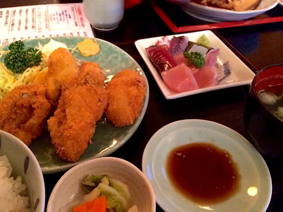 カキフライ定食|aki&haru&natsuさん