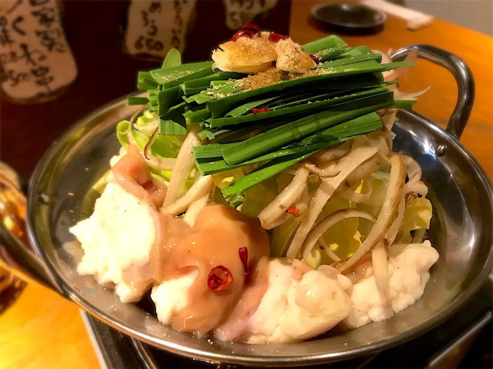 壱兆庵 和牛もつ出汁カレー鍋|半田手延べそうめんの店 阿波や壱兆さん