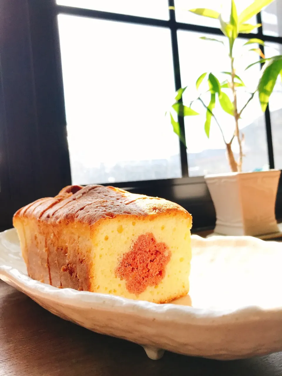 桜のパウンドケーキ🌸|まいさん