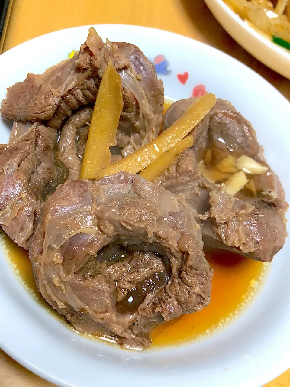 牛筋肉醤油煮|明月さん