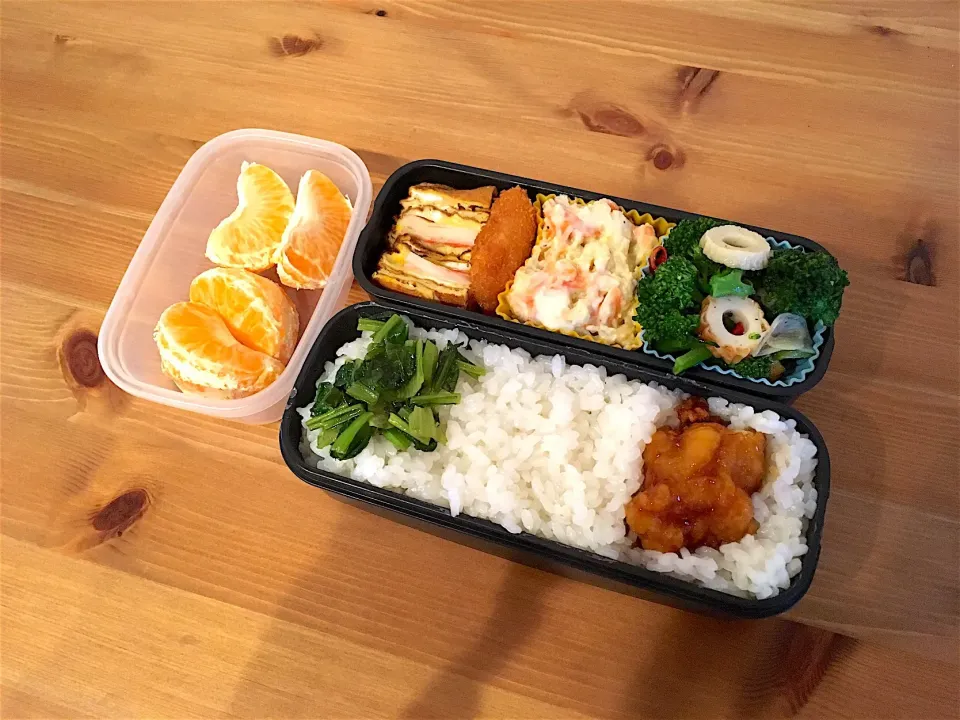 ブロッコリーのペペロンチーノ弁当|Emi Mikadoさん