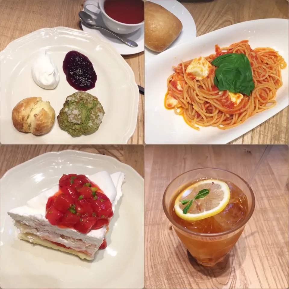 Snapdishの料理写真:3/20❤︎アフタヌーンティールームで娘とランチ❤︎
娘の歯医者さんの後学習机、文具など中学校入学準備の為買い物へ…
#ランチ #お昼ごはん #カフェ|Makinsさん