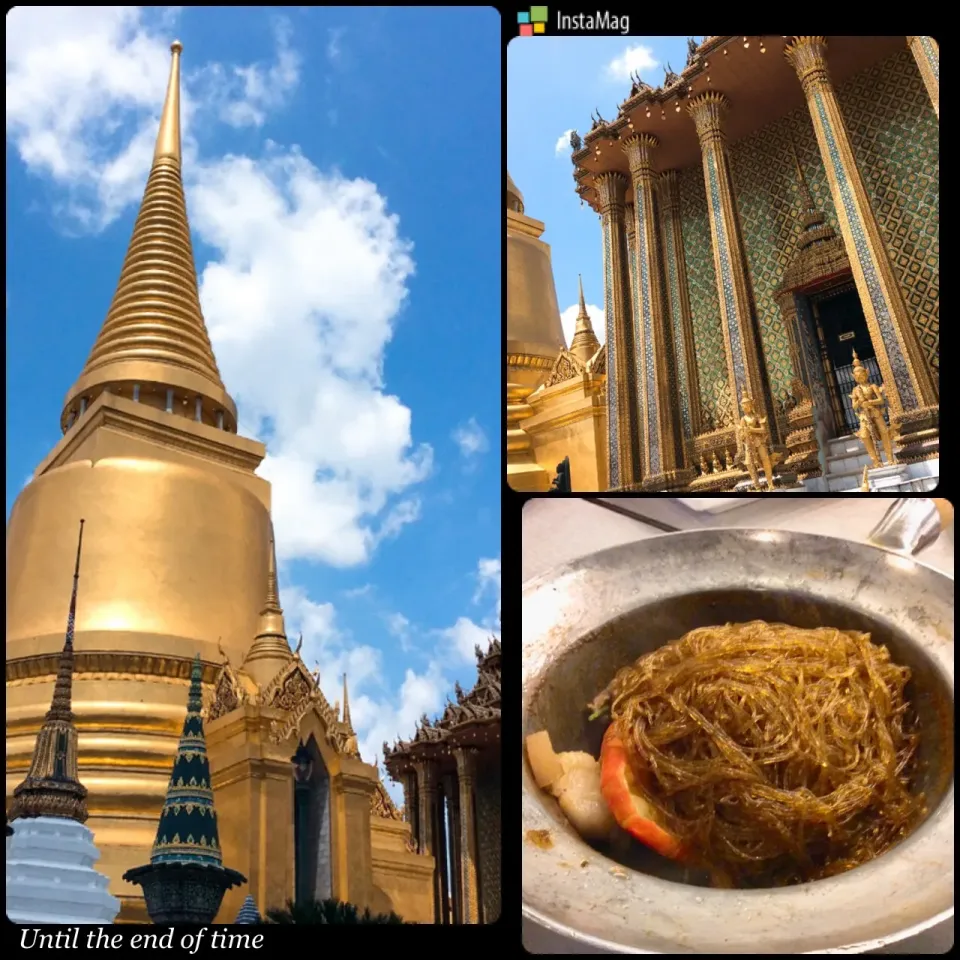 Snapdishの料理写真:里帰りも終盤です🇹🇭
あっしの大好きなタイ料理
クンオップウンセン😋|アライさんさん