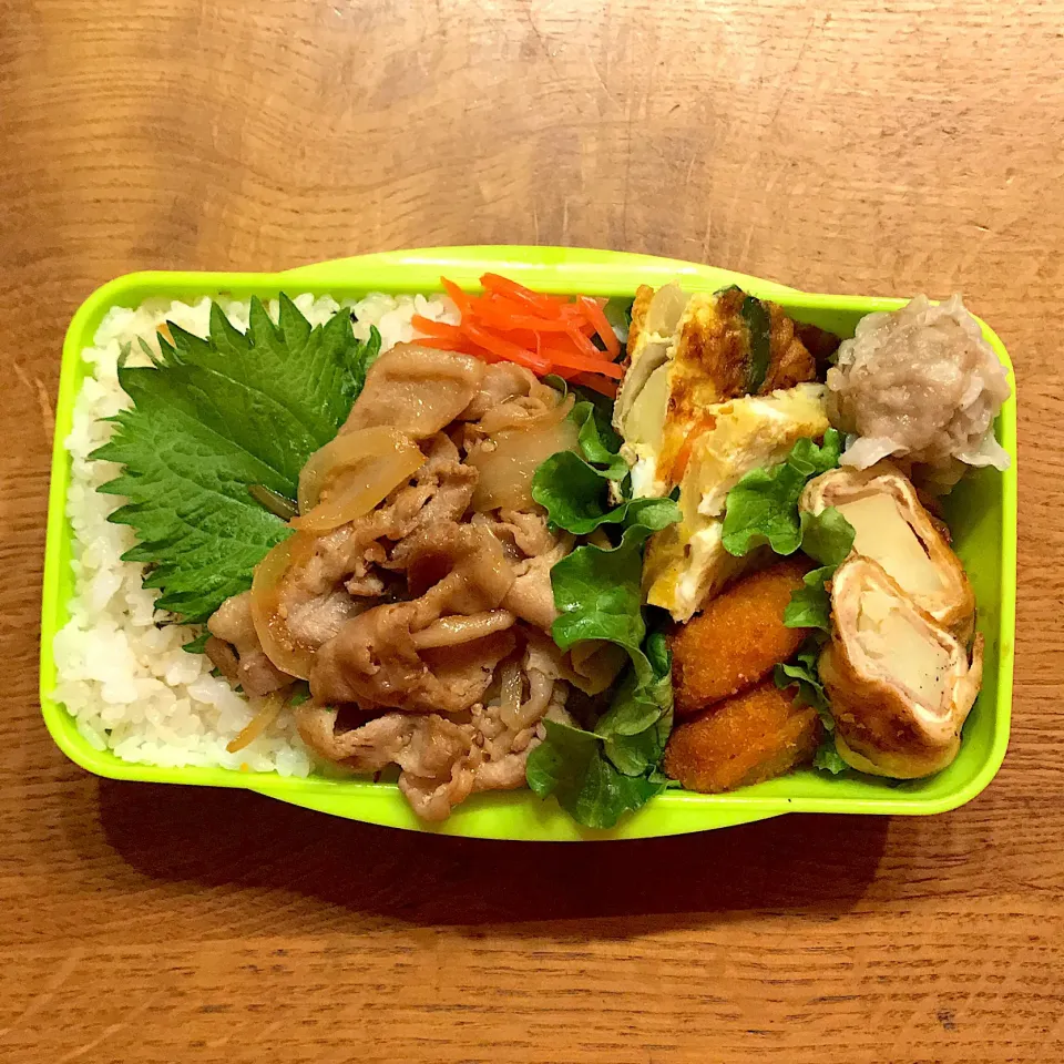 Snapdishの料理写真:次男中2部活弁当3月21日|hatabowwyomeさん