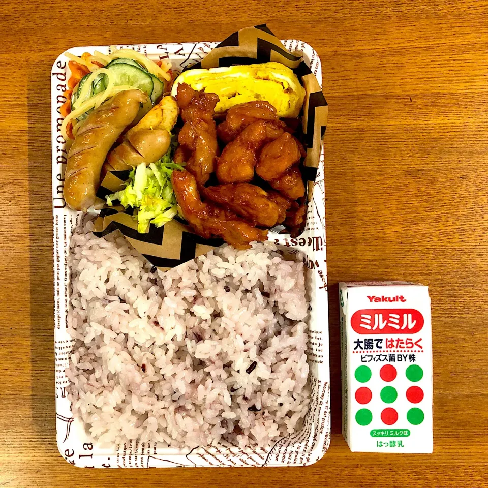 Snapdishの料理写真:高校生男子サッカー弁当⚽️遠征編🌸|Na.aloha.さん