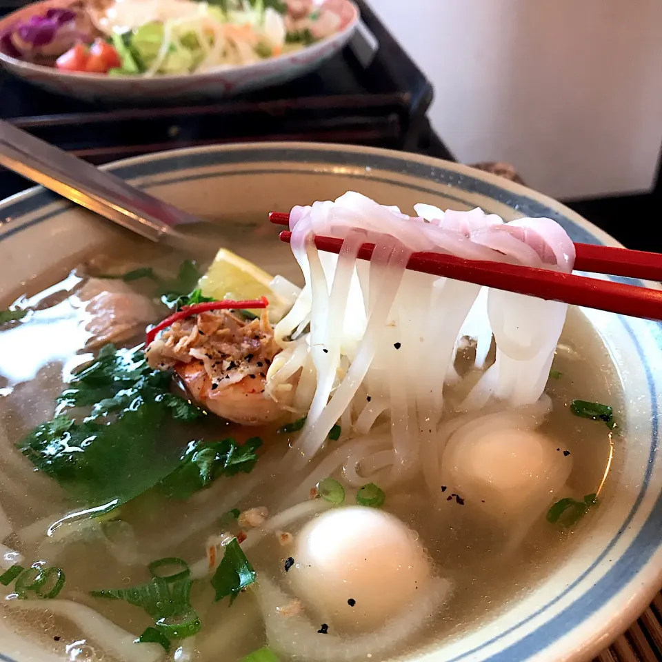 Snapdishの料理写真:フーティユ🇻🇳〔メコンデルタの豚骨うどん〕|koji toyodaさん