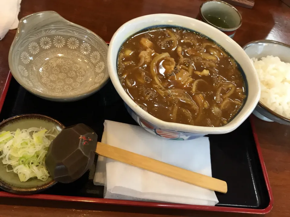 カレー南そば・ライス🍚|まさとさん