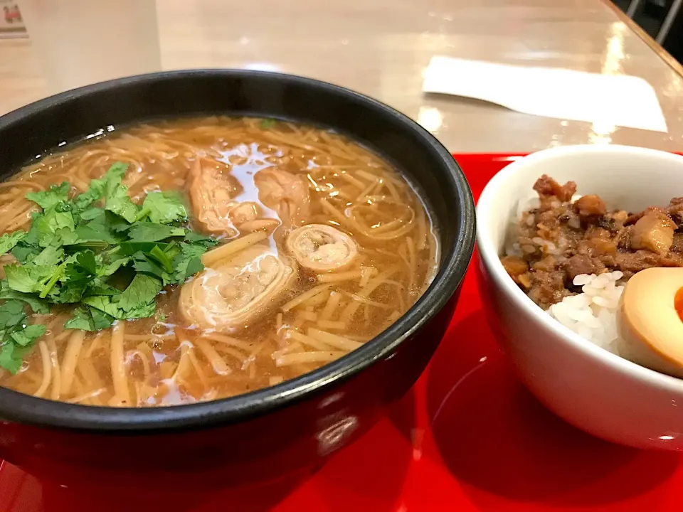 麺線と魯肉飯セット|大沼慎太郎さん