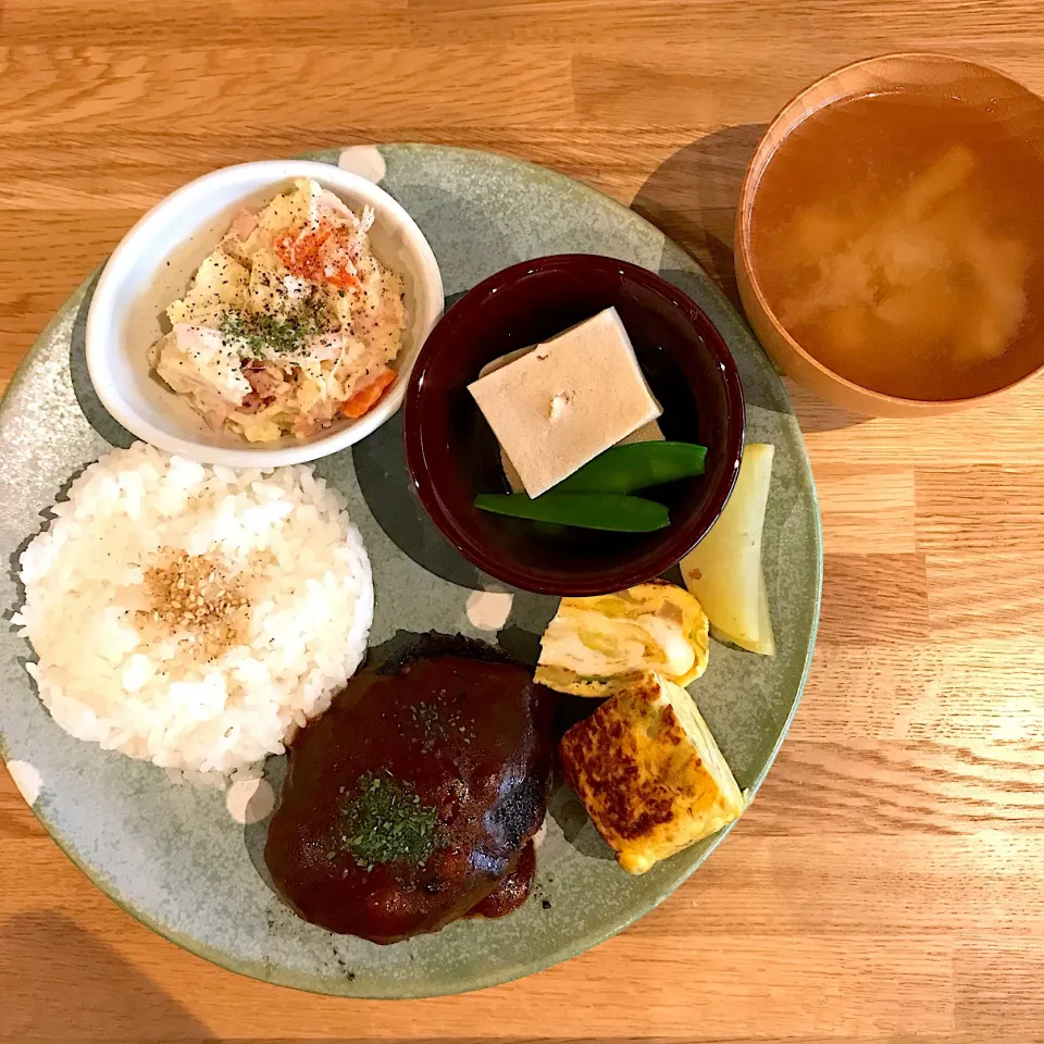 ワンプレート ハンバーグランチ|ともこさん